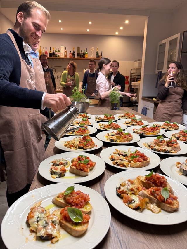 Pasta-Kochkurs im L'olivo Ratingen